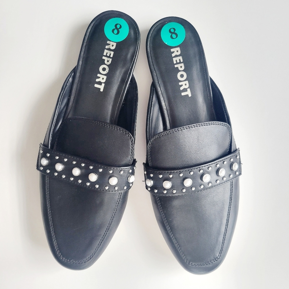 New Flat Black Loafers